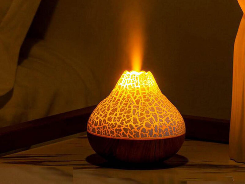 humidificador volcán USB