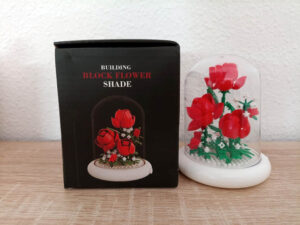 decoración creativa rosa de bloques
