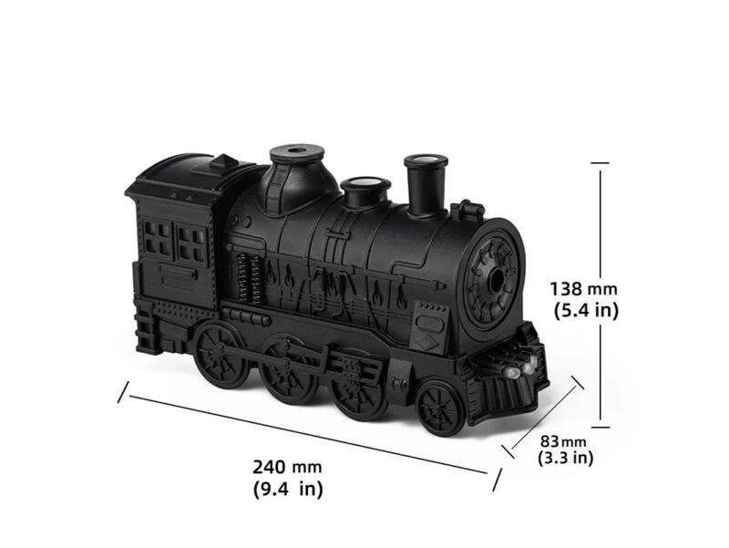 difusor con humidificador tren retro con LED