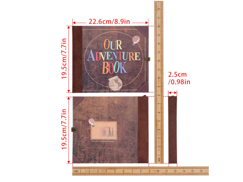 Álbum de fotos personalizado con cuero