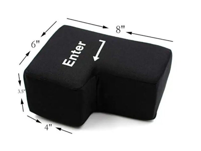 Tecla enter antiestrés para programadores